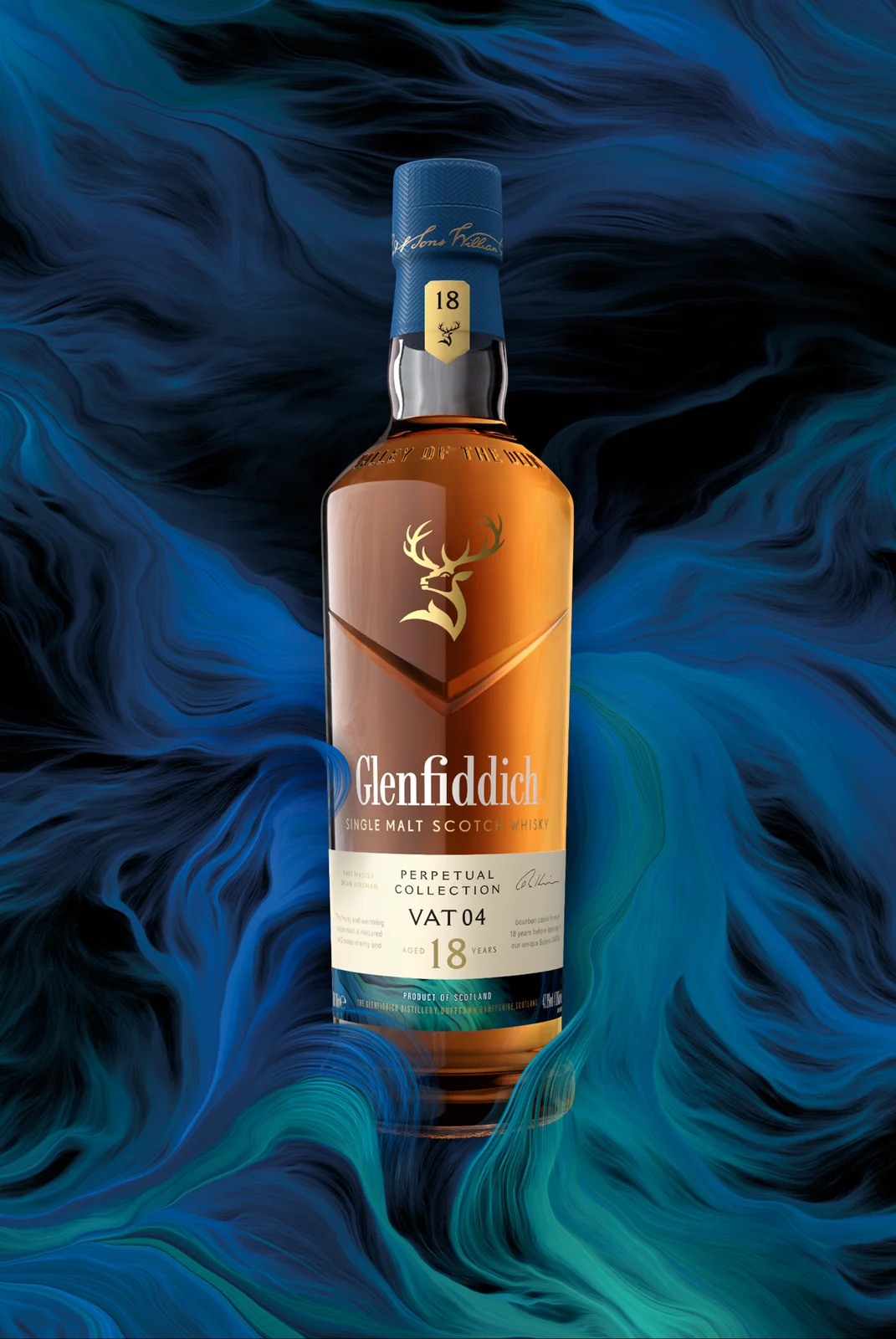 格兰菲迪恒续珍藏 VAT 04 18年瓶身与呈现